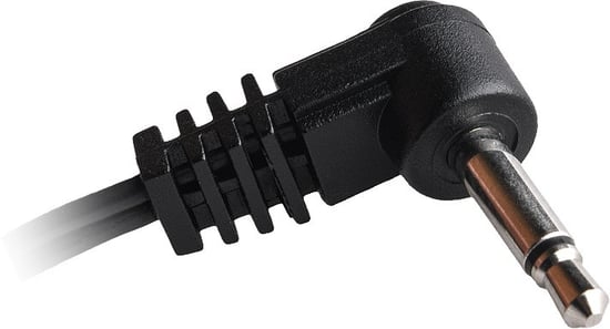 CIOKS Flex 5030 Tip Positive Jack Plug, 30cm/12in, Black