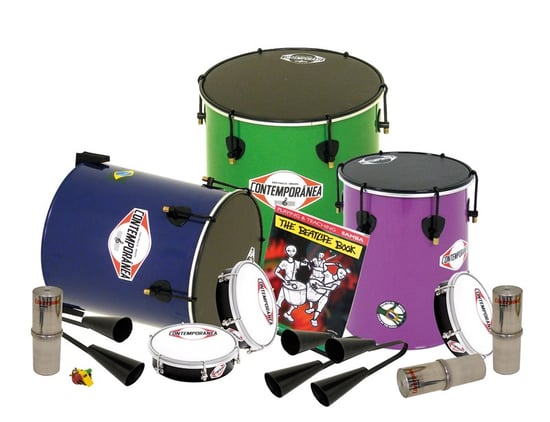 Contemporanea KS1 Samba Percussion Pack, 12 Player