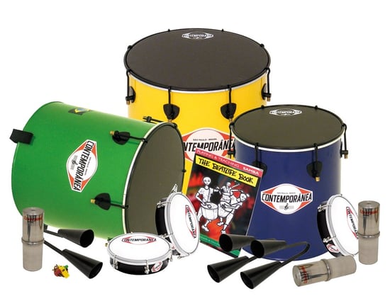 Contemporanea KS2 Samba Percussion Pack, 12 Player