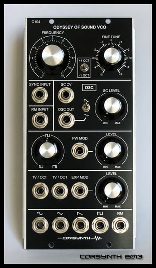 Corsynth C104 Odyssey of Sound VCO Module