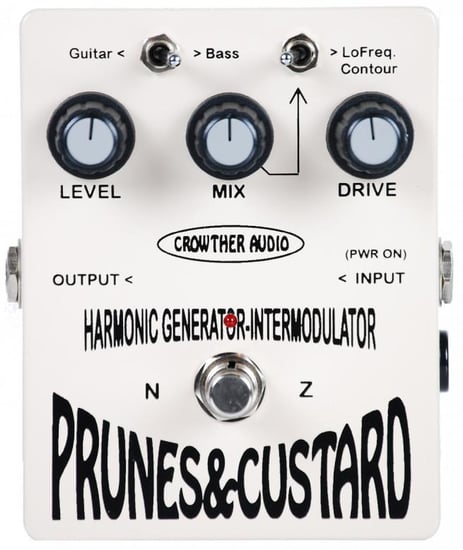 Crowther Audio Prunes & Custard Harmonic Overdrive Pedal