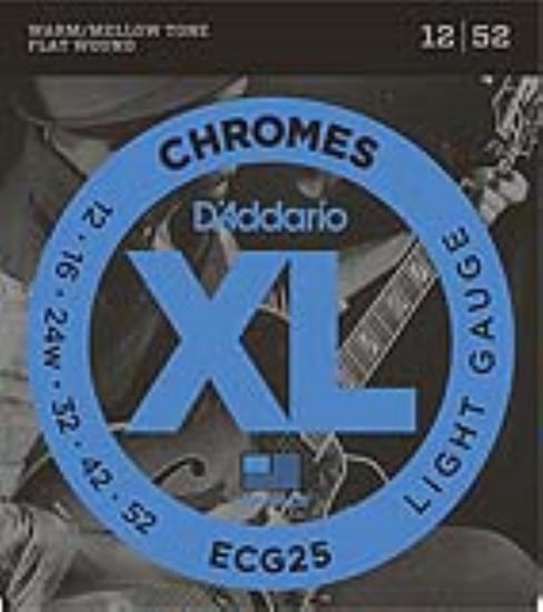 DAddario ECG XL Chromes ECG25 Light (12-52)
