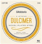 D'Addario EJ64 Nickel Plated 4 String Dulcimer, 12-22