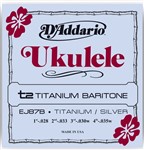 DAddario EJ87B T2 Titanium Baritone Ukulele Strings (28-35)