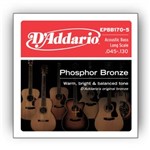 DAddario EPBB170-5 Phosphor Bronze 5-String Acoustic Bass (45-130)