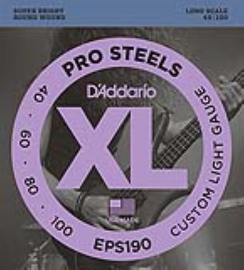 DAddario EPS190 Bass Pro Steels (40-100)