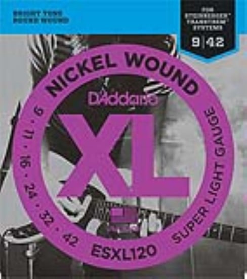 DAddario ESXL120 Double Ball End Nickel (9-42)