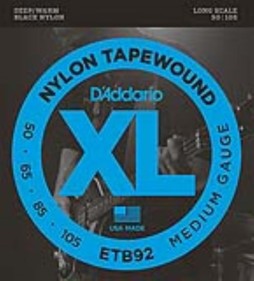 DAddario ETB92 Nylon Tapewound Bass Medium (50-105)