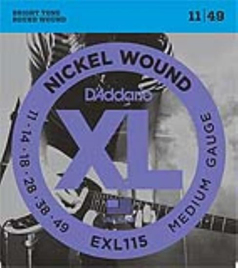 DAddario EXL115 Nickel Jazz/Blues Rock (11-49)