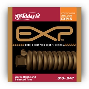 DAddario EXP15 Phosphor Bronze Extra Light (10-47)