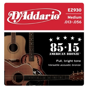 DAddario EZ930 Great American Bronze 85/15 Medium (13-56)