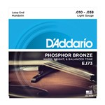 DAddario EJ73 Phosphor Bronze Mandolin Strings Light (10-38)