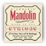 DAddario J74 Phosphor Bronze Mandolin Strings, Medium (11-40)
