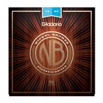 DAddario NB1253 Nickel Bronze Acoustic Guitar Strings (12-53)