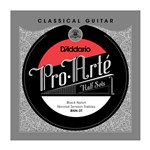 DAddario BNH-3T Pro-Arte Black Nylon Treble Half Set (Hard Tension)