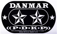 Danmar Double Bass Drum Impact Pad, Stars