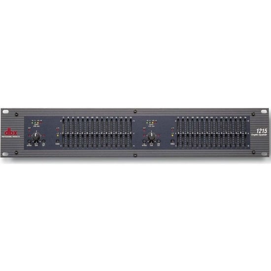 dbx 1215 Dual Channel 15-Band Graphic Equalizer
