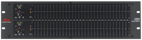 dbx 1231 Dual Chanel 31-Band Graphic Equalizer