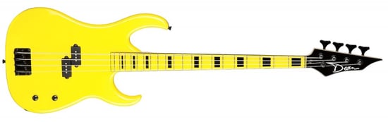 Dean Custom Zone Bass (Yellow)