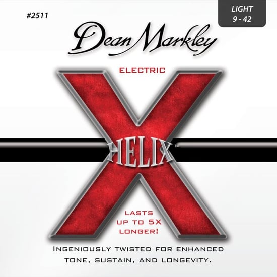 Dean Markley Helix Electric Guitar Strings (2511 Light, 9-42)