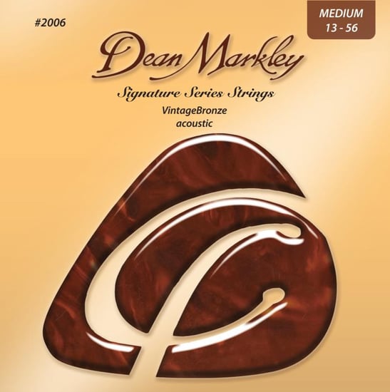 Dean Markley Vintage Bronze Acoustic Guitar Strings (2006 Medium, 13-56)