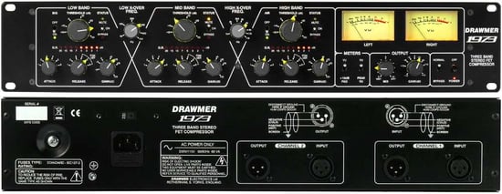 Drawmer 1973 Three Band FET Stereo Compressor
