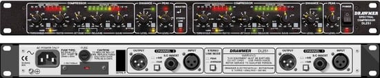 Drawmer Pro DL251 Spectral Compressor