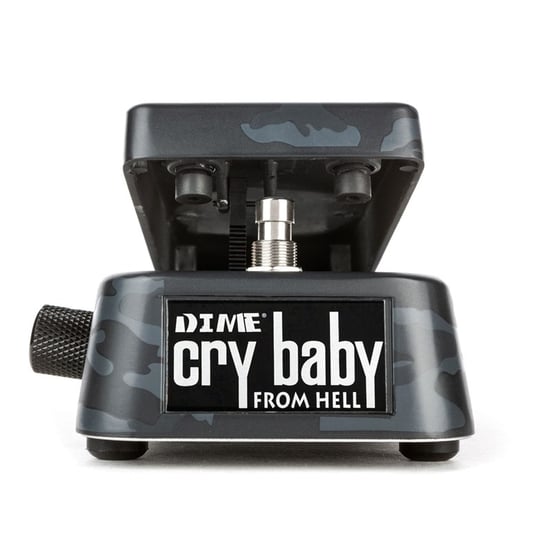 Dunlop DB01 Dimebag Cry Baby From Hell Wah Pedal, Black Camo