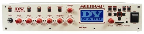 DV Mark Multiamp Digital Guitar Amp Head (Stereo)