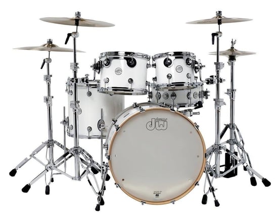 DW Design Series 5 Piece Shell Pack (Gloss White Lacquer)