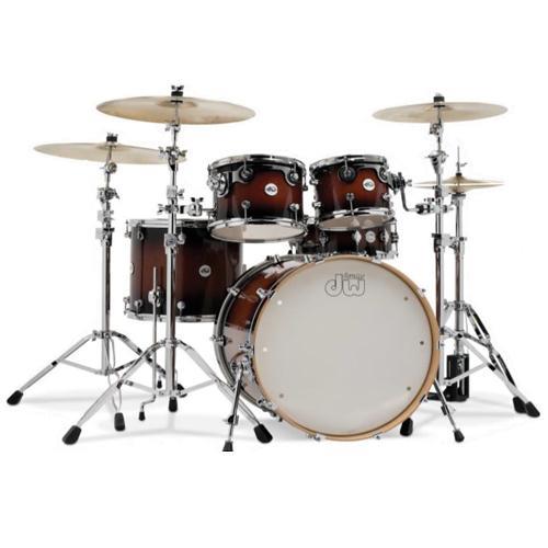 DW Design Series 5 Piece Shell Pack (Tobacco Burst Gloss Lacquer)
