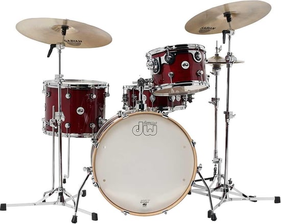 DW Design Series Frequent Flyer Shell Pack (Cherry Stain Lacquer)