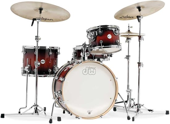 DW Design Series Frequent Flyer Shell Pack (Tobacco Burst Lacquer)