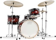 DW Design Series Frequent Flyer Shell Pack, Tobacco Burst Lacquer