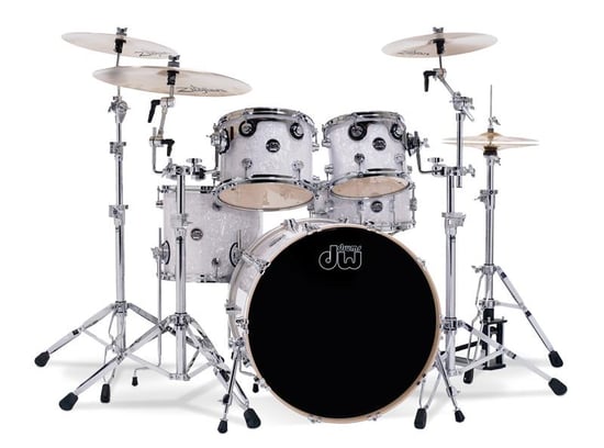 DW Performance Series 4 Piece Shell Pack 20in, White Marine Pearl