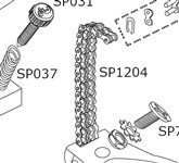 DW SM1204 Double Chain Assembly (Previously SP1204)