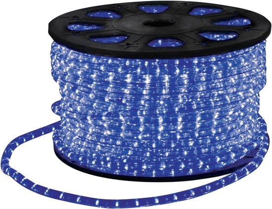 Eagle G600B Static LED Rope Light Kit, 90m, Blue