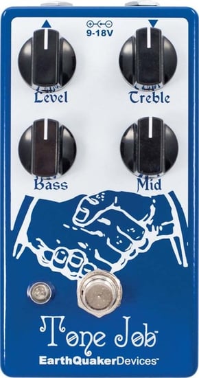 EarthQuaker Tone Job V2 EQ Boost Pedal 