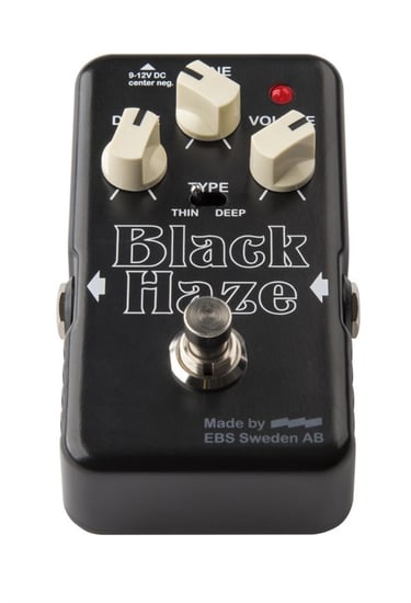 EBS Black Haze Analog Overdrive Pedal