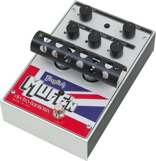 Electro-Harmonix English Muff'n Preamp Tube Distortion Pedal