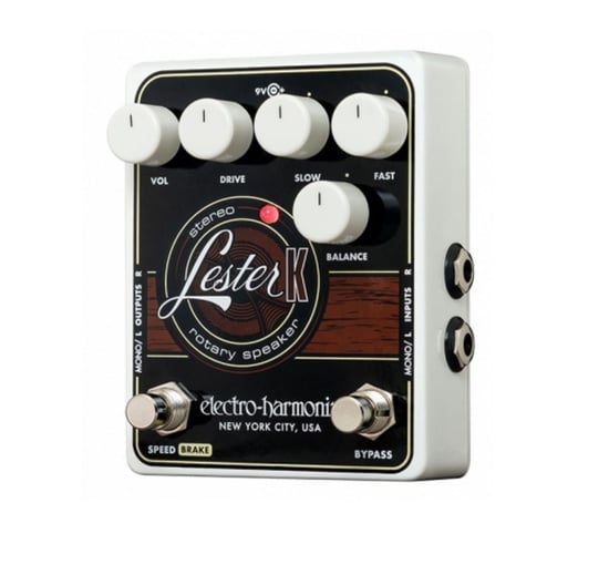 Electro-Harmonix Lester K Stereo Rotary Speaker Emulator Pedal