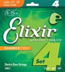 Elixir Nanoweb Light 45-100 Electric Bass Strings