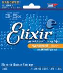 Elixir Nickel Plate Nanoweb Electric 12 String Light (E12450)
