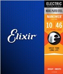 Elixir 12450 Nickel Plated Steel Nanoweb Electric, 12-String, Light