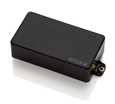 EMG 60AX Active Humbucker Pickup, Black Chrome