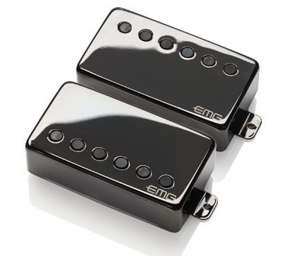 EMG JH-SET James Hetfield Set, Brushed Black Chrome