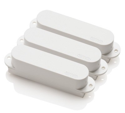 EMG S-SET Active Single Coil Pickup Set, White