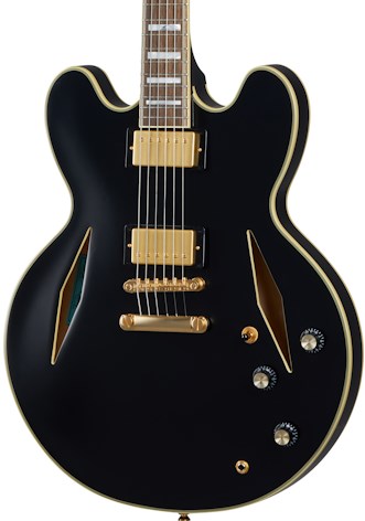 Epiphone Emily Wolfe Sheraton Stealth, Black Aged Gloss