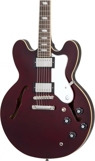 Epiphone Noel Gallagher Riviera, Dark Wine Red