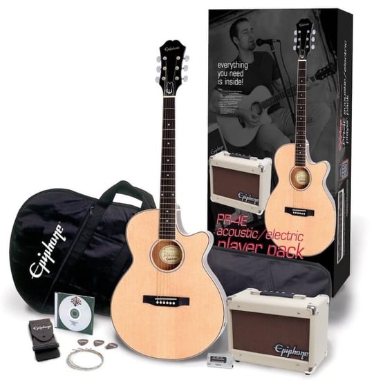 Epiphone PR-4E Electro Acoustic Player Pack Natural